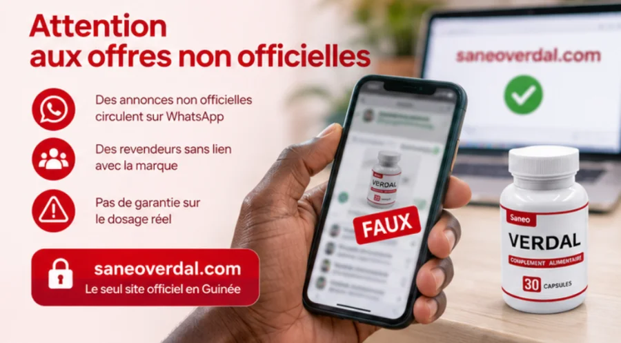 Saneo Verdal — acheter la formule d'origine sur le site officiel