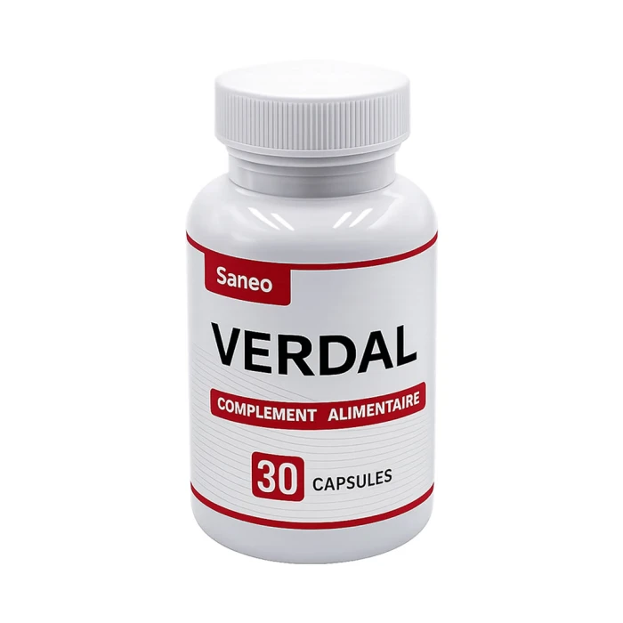 Saneo Verdal — complément alimentaire en gélules pour le bien-être de l'homme, 30 gélules, acheter au Cameroun